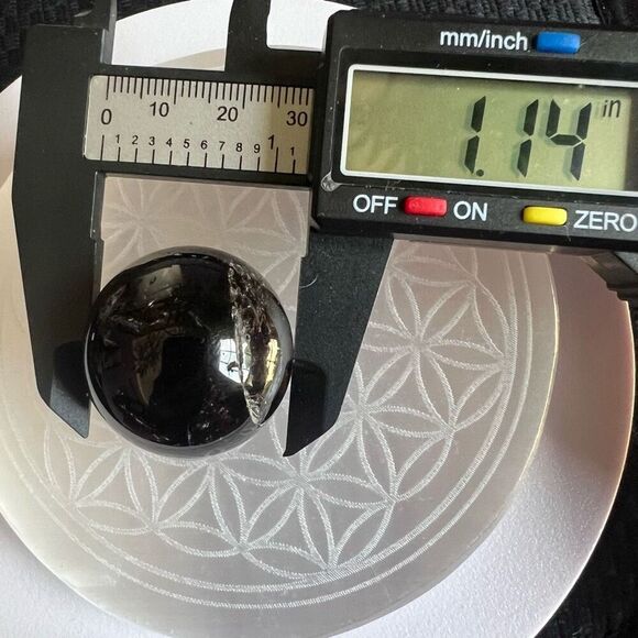 Smoky Quartz Crystal‎ Sphere Marble(#1) - Picture 11 of 13